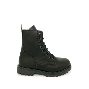 Cross 471 μαύρο δερμάτινο αρβυλάκι/μαύρη σόλα