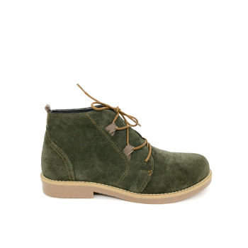 El Greco 94-Θ λαδί δερμάτινα μποτάκια αστραγάλου