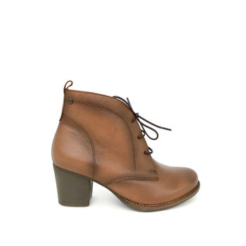 Ragazza 587 ταμπά μποτάκια αστραγάλου με τακούνι