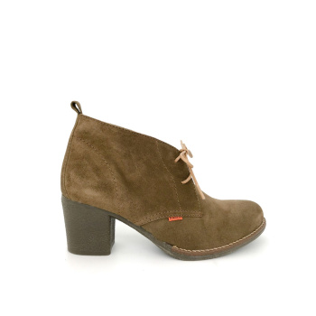 Ragazza 580 πούρο καστόρινο μποτάκι με τακούνι