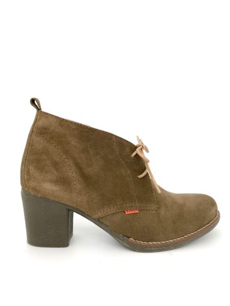 Ragazza 580 πούρο καστόρινο μποτάκι με τακούνι