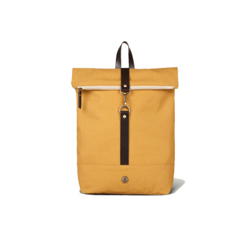 Zip foldtop yellow /Burban σακίδιο πλάτης καμβάς -2032