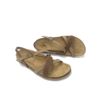 Ithaca brown/beige 1603 Traveller's Shoes ανατομικά σανδάλια