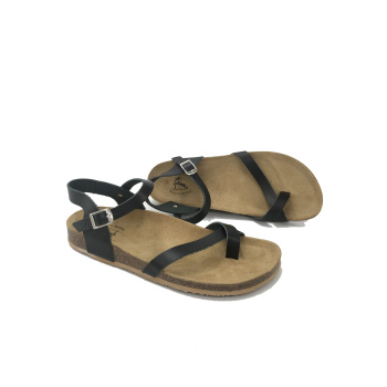 Syros black 1509 Traveller's Shoes ανατομικά σανδάλια