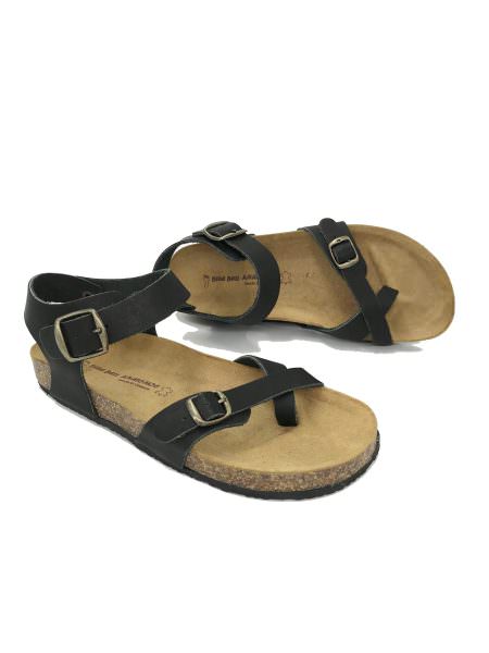 Skiathos black 904 ανατομικά σανδάλια