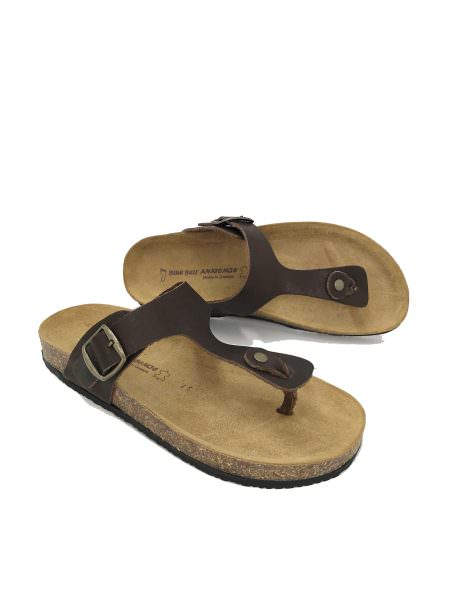 Aigina brown 901 ανατομικά σανδάλια