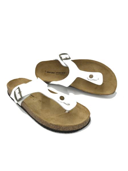 Aigina white 901 ανατομικά σανδάλια