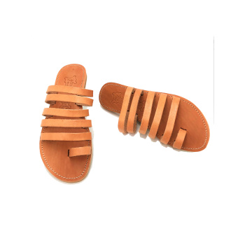 Chloe natural 260D δερμάτινα σανδάλια