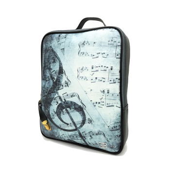 Τσάντα πλάτης baglad medium/music notes
