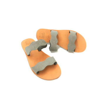 Eunike grey nubuck 119L δερμάτινα σανδάλια