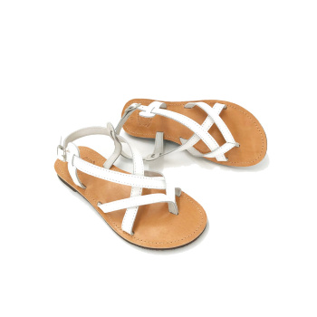 Irene white 65M δερμάτινα σανδάλια