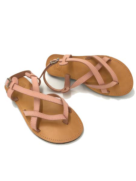 Irene pink nubuck 65M δερμάτινα σανδάλια