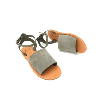 Melitta grey nubuck 208L δερμάτινα σανδάλια