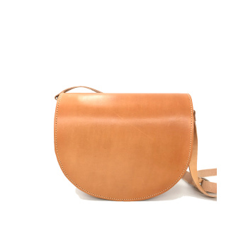 Ημικύκλιο μαγνήτης φυσικό/τσάντα δερμάτινη χιαστί No 44-17