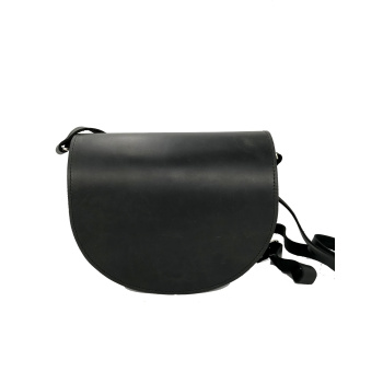 Ημικύκλιο μαγνήτης μαύρο/τσάντα δερμάτινη χιαστί No 44-17