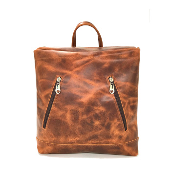 Minimal square backpack ταμπά/δερμάτινο σακίδιο πλάτης