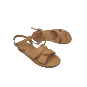 Isidora natural 233Lδερμάτινα σανδάλια