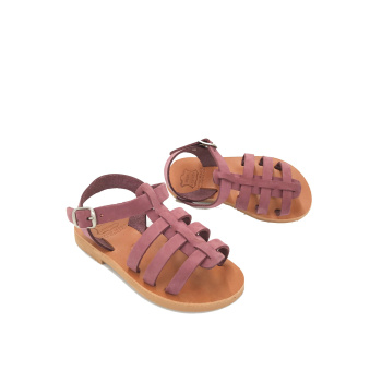 Leto purple nubuck 05kids δερμάτινα σανδάλια