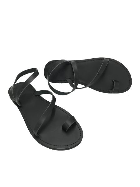 Gaiana black 18M δερμάτινα σανδάλια