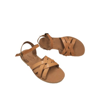 Amphitrite natural 620E δερμάτινα σανδάλια