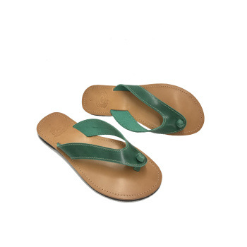 Galena green 10M δερμάτινα σανδάλια