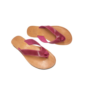 Galena fuchsia 10M δερμάτινα σανδάλια