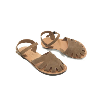 Calypso brown 95KL δερμάτινα σανδάλια